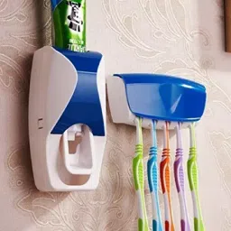 Shopper52 TTHDISK Automatic Toothpaste Dispenser with Tooth Brush Holder-image-37
