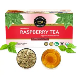 TEACURRY Raspberry Leaf Tea Help with Period health, Fertility,Child birth (1 Month Pack,30 Tea Bag)-image-4