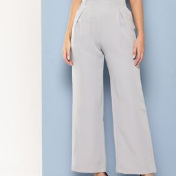 Chemistry Women Pleated Formal Trousers-picture-57