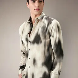 SAMRIZ Men Dyed Spread Collar Casual Shirt-picture-30