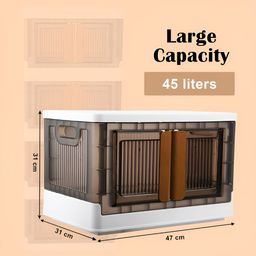 Myntra Elegant Homes Black Set of 4 Regular Drawer Organiser Organisers image 5