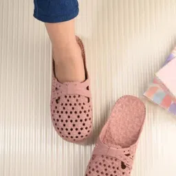 Shozie Women Pink Synthetic Comfort Sandals-picture-32