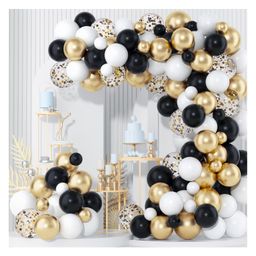 Bubble Trouble Balloons Arch Garland Decorations Kit for Happy Anniversary Balloons Decoration, Happy Birthday, Baby Shower Balloons Decoration, Happy New Year Decoration Items Set of 82 Pcs-image-58