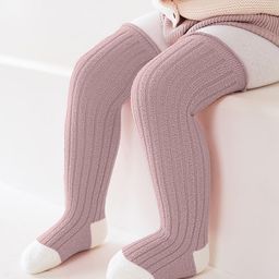 SYGA Cotton solid socks - Pink-image-92