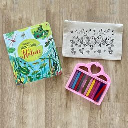 Little Canvas DIY Colouring Little Birdies Pouch-image-30