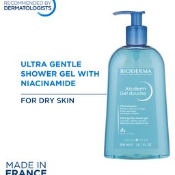 Bioderma Atoderm Gel Douche Ultra Gentle Soap Free Shower Gel With Niacinamide for 24H Hydration - 500 ml-image-37