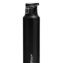 Caspian Black Single Stainless Steel Single Wall Vacuum Water Bottle-image-86