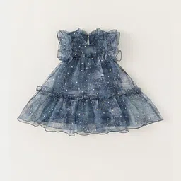 LULU & SKY Print Puff Sleeve A-Line Dress-picture-28