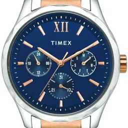 Timex Unisex Dial & Stainless Steel Straps Analogue WatchTW00PR267 image 4