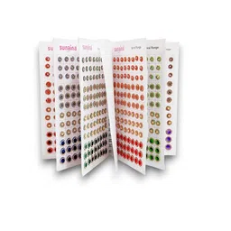 Sunaina Spiral Set Of 948 Doubleshade Crystal Stone Bindi Book-42
