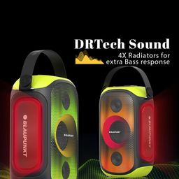 BLAUPUNKT Atomik Lytz 90 W Bluetooth Party Speaker With RGB Lights & Wireless Mic image 4