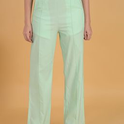 ETCWomen Regular Fit Mid Rise Trousers-picture-5