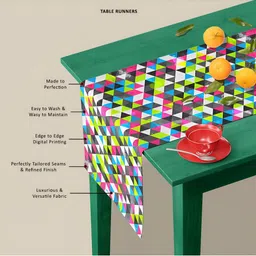 ArtzFolio Geometric Printed Table Runner image 2