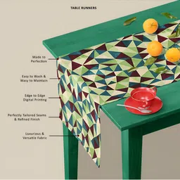 ArtzFolio Printed Table Runner for Dining & Center Table image 2