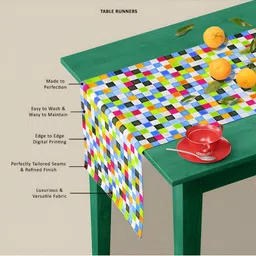 ArtzFolio Geometric Printed Table Runner image 5