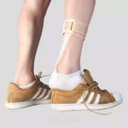 Flamingo Foot Drop Splint for Left Leg Beige and White Color S Size, OC-2205 image 2