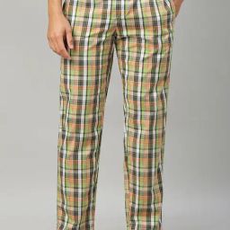 Urban Scottish Green Cotton Regular fit Print Nightwear Pyjamas-image-44