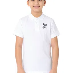 Nuego Boys Polo Collar Bio Finish T-shirt-image-38