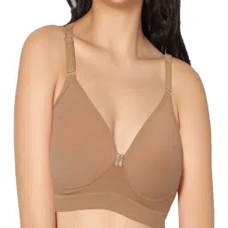 IN CARE Beige Non-Wired Full Coverage Push-Up Bra image 4