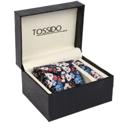 Tossido Multi Printed Necktie and Pocket Square Set For Men-image-55