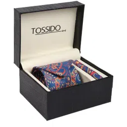 Tossido Multi Printed Necktie and Pocket Square Set For Men-image-54