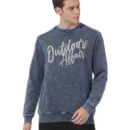 Wildcraft Navy Round Neck Sweatshirt-image-16