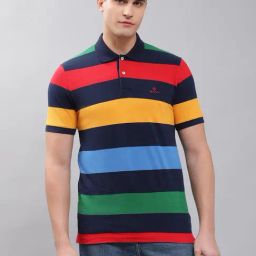 GANT Multicolor Cotton Polo T-Shirt-image-2