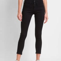 Spykar Black Cotton Mid Rise Jeans-image-14