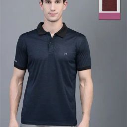 Force NXT Blue & Red Regular Fit Sports Polo - Pack Of 2-picture-39