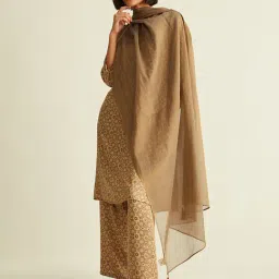 ANCESTRY Brown Dupatta-picture-16