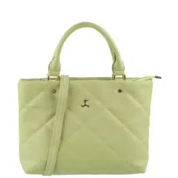 Mochi Green Textured Medium Sling Handbag-12