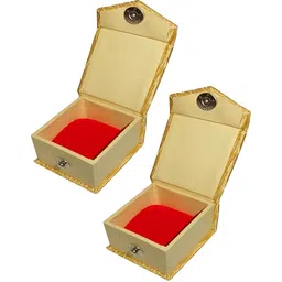 atorakushon Gold-Toned Set of 2 Reusable Jewellery Organiser Organisers-27