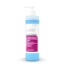 Microshield Handrub with 99.99 Percent Effective Against Germs, Skin Friendly 500ml (Blue)-48