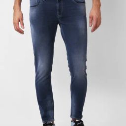 Spykar Grey Slim Fit Jeans-image-10