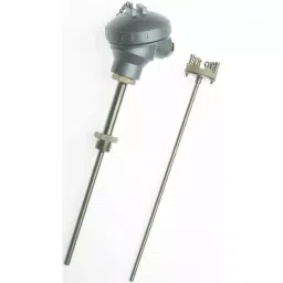 RS PRO PT100 RTD Sensor 8 mm Dia 250 mm Long 4 Wire G1/2 Class B +450°C Max, 4553980-25