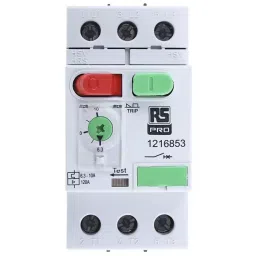 RS PRO Motor Protection Circuit Breaker 6.3-10 A, 1216853-9
