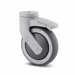Tente Braked Swivel Castor Wheel, 100 Kg Capacity, 125 mm Wheel, 5377 PJP 125/32 P30-13 PFP-image-100