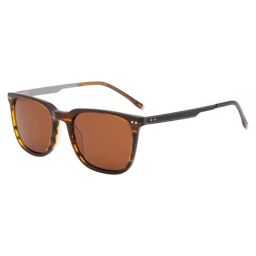 Ted Smith Brown Wayfarer UV Protection Unisex Sunglasses-image-63