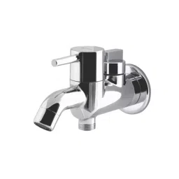 SUPREME Aquatic Chrome Series 2-in-1 Bib Tap Quarter Turn Wall Mount, Silver-image-30