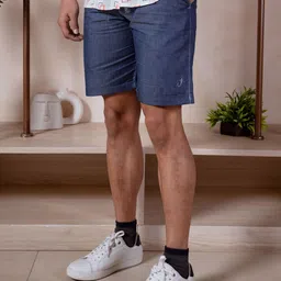 JAVINISHKA Men Washed Chino Shorts-picture-2