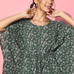 SANSKRUTIHOMES Printed Tunic with Trousers image 3