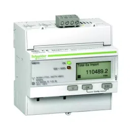 Schneider Electric Acti 9 iEM3000 3 Phase LCD Energy Meter, A9MEM3175-10