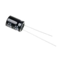 RS PRO Electrolytic Capacitor, Capacitance 2.2 µF, Voltage 400 V DC, Model No 1701310 (Bag of 1000)-image-32