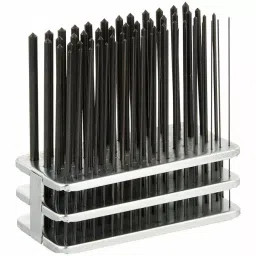 Westward Transfer Punch Set Steel, 22N851 (60 Pcs)-23