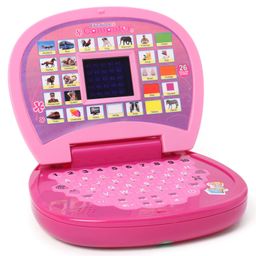 Toymark Battery Operated Mini Laptop with Light & Music -(Color And Print May Vary)-0