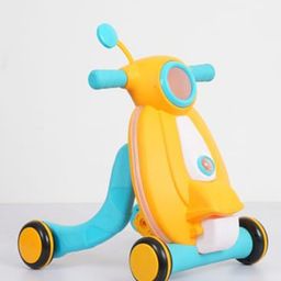 JoyRide Plastic Multi Functional Baby Walker for Toddlers, 2-in-1 Baby Walkers with Fun Ball Game, Lights & Music, Walker for Kids for 1+ Years  - Yellow-11