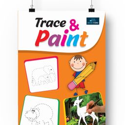 Trace And Paint Coloring Book - English-25
