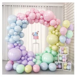 Bubble Trouble Macron Balloons Birthday Decoration Items - Pack of 132-28
