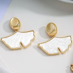 Estailo fashion Contemporary Drop Earrings-image-84