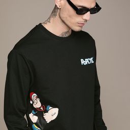 WROGN Popeye Printed Pullover Casual Sweatshirt-image-59